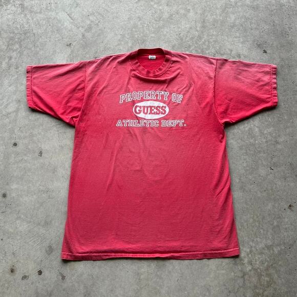 Vintage '90s Guess Athletic Dept. T-Shirt - Picture 1 of 6